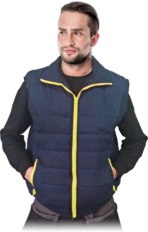 Bezrękawnik ocieplany pikowany REIS PERKOZ