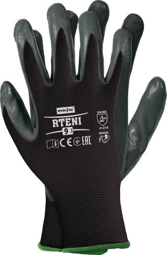 RĘKAWICE OCHRONNE RTENI czarny
