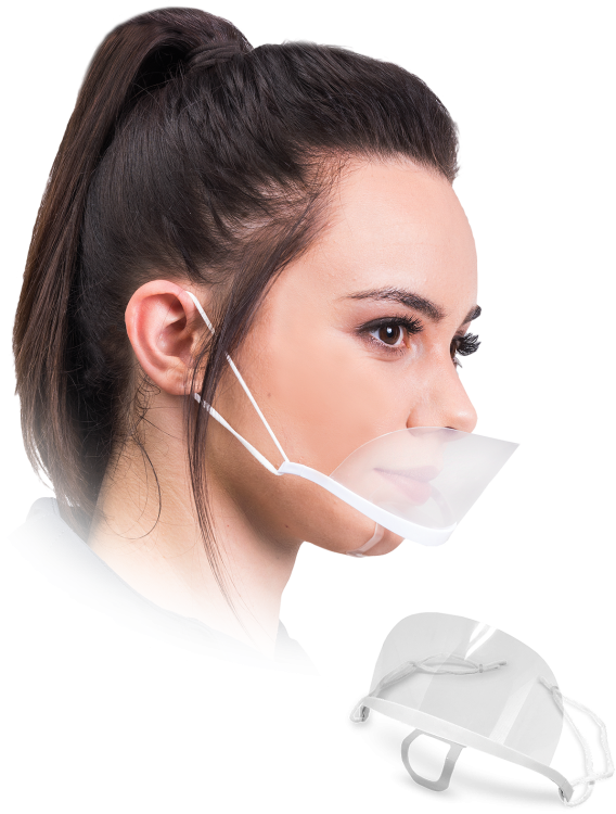 Maseczka higieniczna MINI PRZYŁBICA REIS 10szt