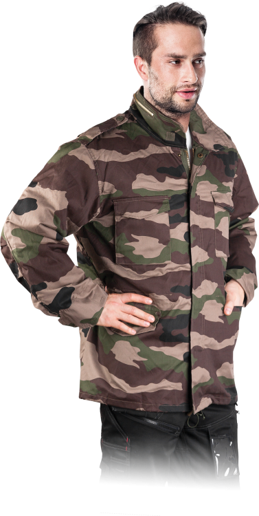 Kurtka robocza ocieplana moro LEBER&amp;HOLLMAN LH-HUNPOL