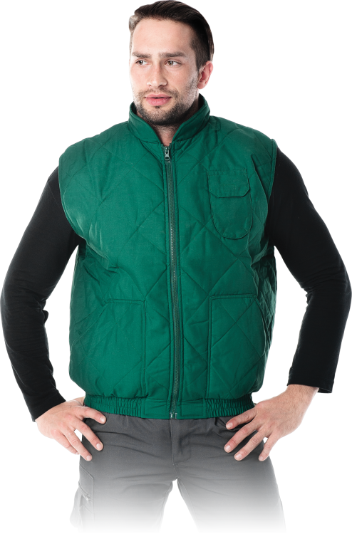 Bezrękawnik ocieplany pikowany REIS BARRAKUDA