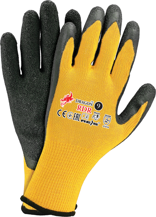 RĘKAWICE OCHRONNE RDR żółty