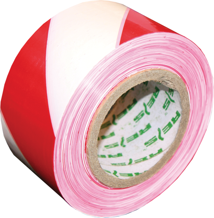 Taśma ostrzegawcza jednostronna TASO100-31S czerwono-biała