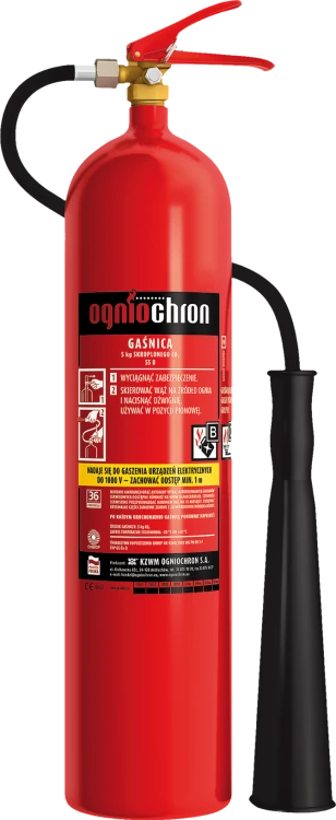 Gaśnica Śniegowa 5 kg OGNIOCHRON OGS-5XB