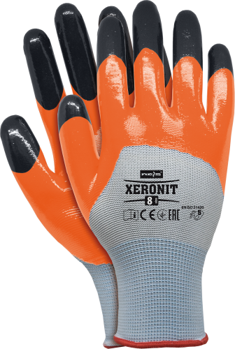 RĘKAWICE OCHRONNE XERONIT pomarańczowy
