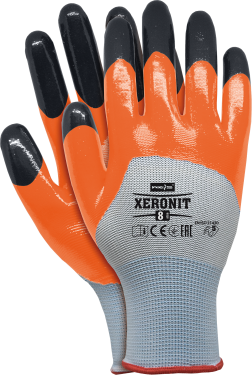 RĘKAWICE OCHRONNE XERONIT pomarańczowy