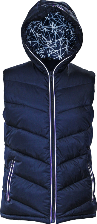 Bezrękawnik ocieplany z kapturem REIS ALLIGATOR