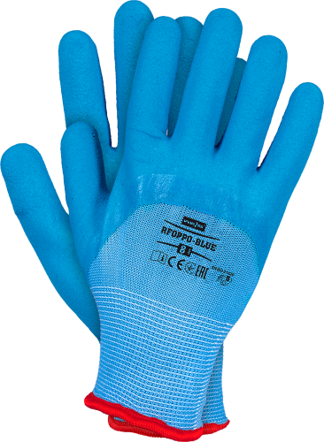 RĘKAWICE OCHRONNE RFOPPO-BLUE