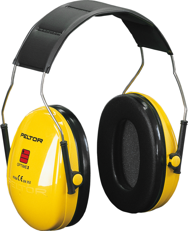 Nauszniki Ochronne 3M Peltor OPTIME I (Pałąk Nagłowny, SNR 27 dB, EN 352-1)