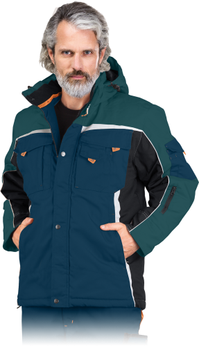Ocieplana Kurtka Ochronna NEW AGE LEBER &amp; HOLLMAN LH-NAW-J – Wzmocnienia z Materiału Cordura