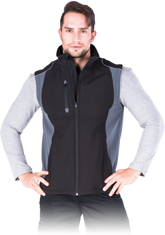 Bezrękawnik SOFTSHELL LEBER&amp;HOLLMAN LH-HASE