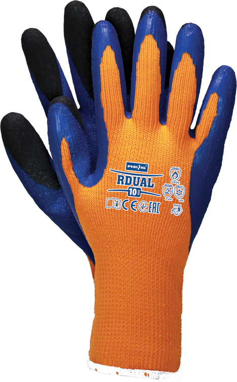 Rękawice ZIMOWE ROBOCZE RDUAL