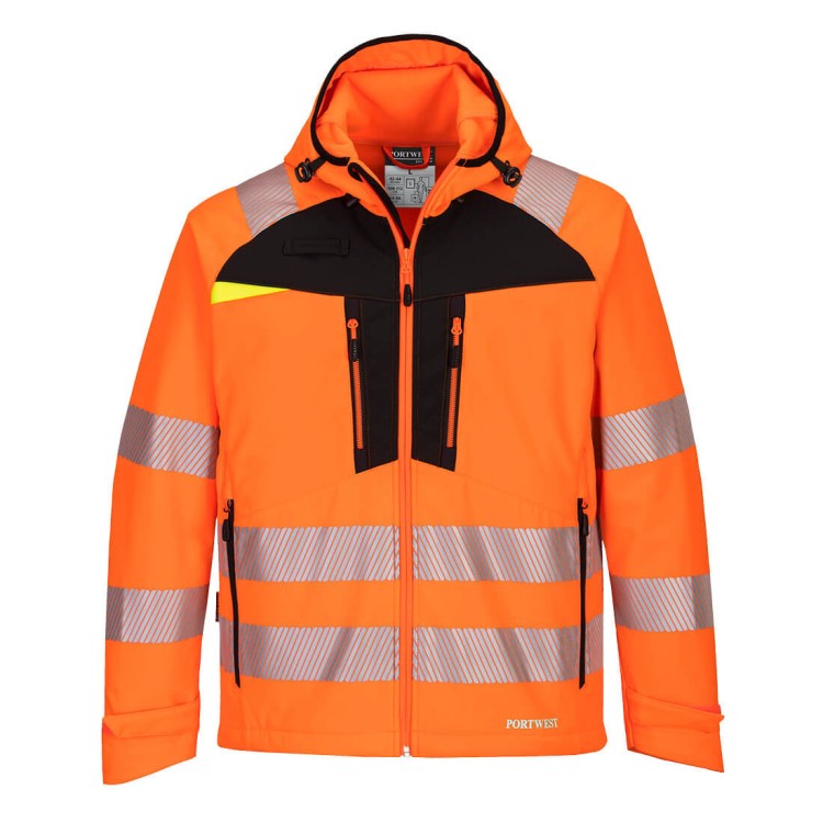 Softshell ostrzegawczy DX475