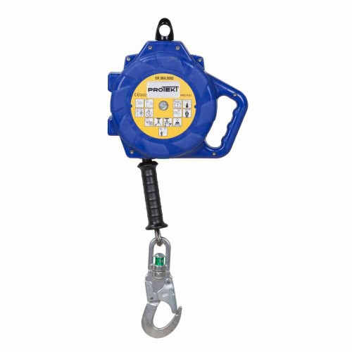 Protekt CR 250V - Urządzenie samohamowne do pracy w pionie (dł. liny 6 m./ 10m./ 12m./ 15m.)