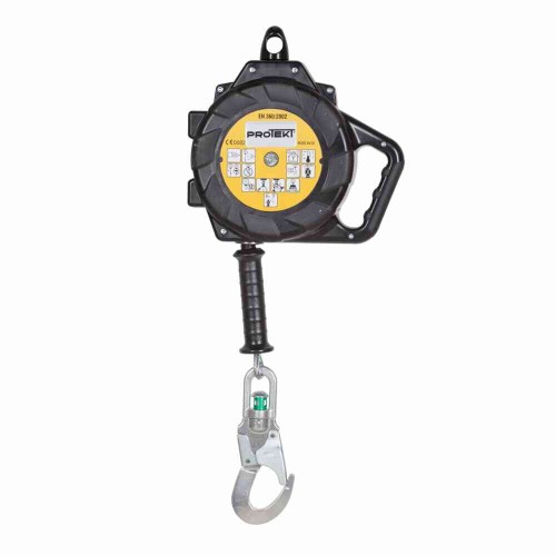 Protekt CR 250V - Urządzenie samohamowne do pracy w pionie (dł. liny 6 m./ 10m./ 12m./ 15m.)