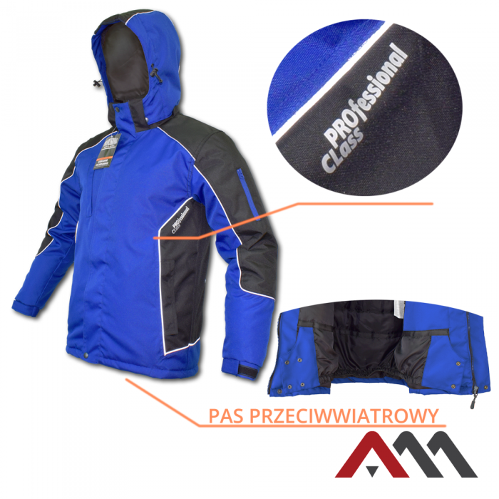 PROFESSIONAL WIN LONG BLUE KURTKA