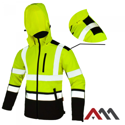 SOFTREF Yellow Kurtka Softshell