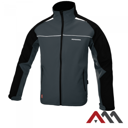 Kurtka softshell PROFESSIONAL GREY