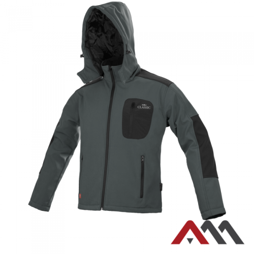 CLASSIC GREY KURTKA SOFTSHELL