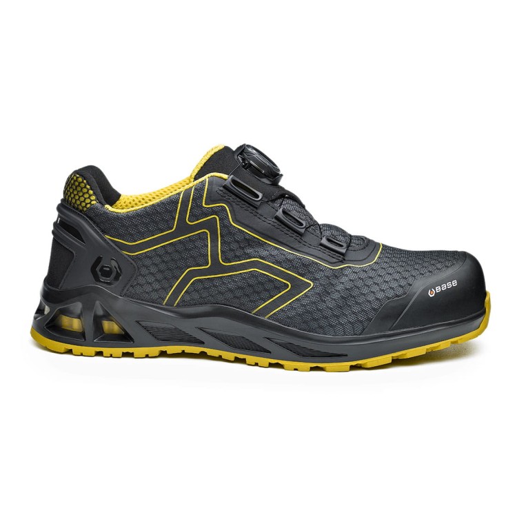 Obuwie ochronne BASE B1005 - K-Jump/ K-Trek/ K-Rush S1P HRO SRC Czarny/Niebieski