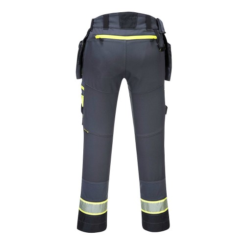 Spodnie Robocze Elastyczne Stretch DX440 z Kieszeniami Kaburowymi Portwest – Ergonomia 4X Stretch i Wzmocnienia CorePro
