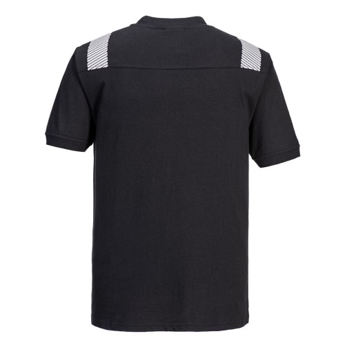Koszulka T-shirt Trudnopalna i Antystatyczna WX3 Portwest FR712 – Z Włóknem Węglowym i Segmentową Taśmą Odblaskową