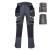 Spodnie Robocze Elastyczne Stretch DX440 z Kieszeniami Kaburowymi Portwest – Ergonomia 4X Stretch i Wzmocnienia CorePro