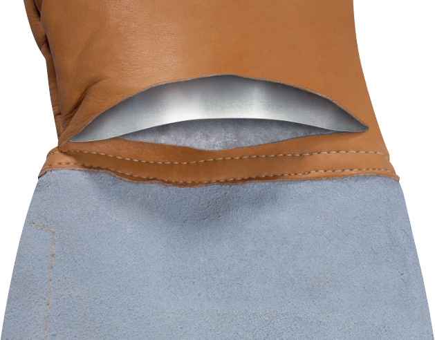 Rękawice termoodporne kriogeniczne CRYOG ciekły azot ocieplane