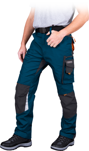 Spodnie Robocze do Pasa LEBER &amp; HOLLMAN LH-NA-T (NEW AGE) – Tkanina Canvas, Wzmocnienia Cordura® i Oxford