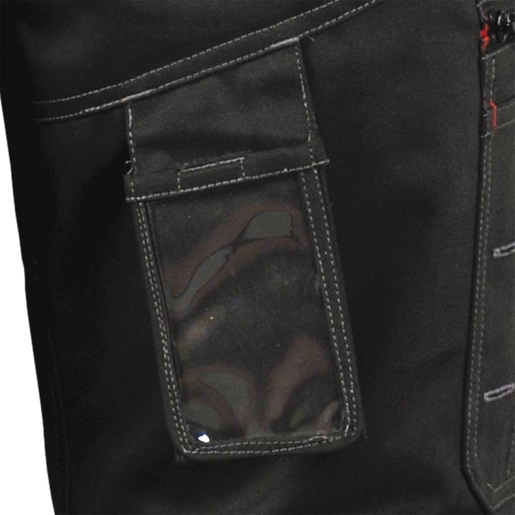 Spodnie Robocze 2w1 z Odpinanymi Nogawkami LEBER &amp; HOLLMAN LH-PEAKER – Wytrzymała Tkanina Twill 320 g/m² i Kieszenie Monterskie