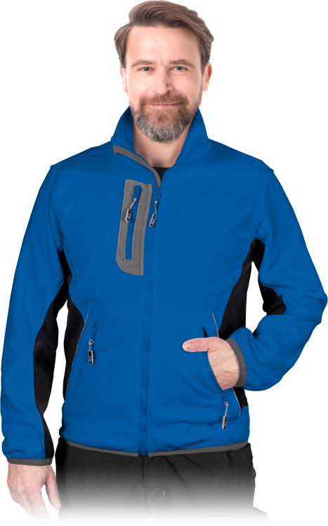 Bluza Polar Robocza LEBER &amp; HOLLMAN LH-FMN-P – Ciepły Polar Ochronny FORMEN