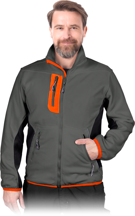 Bluza Polar Robocza LEBER &amp; HOLLMAN LH-FMN-P – Ciepły Polar Ochronny FORMEN
