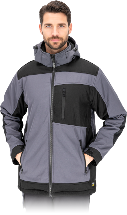 Kurtka ocieplana SOFTSHELL Reis FORECO-WSH – Zimowa Ochrona i Komfort
