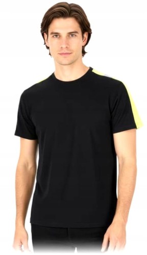 Koszulka T-shirt Reis TEVIS-SS – Komfort bawełny i bezpieczeństwo odblasków