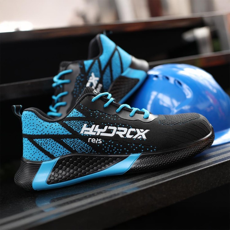 Buty bezpieczne Reis HYDROX S3 – Lekkość dzianiny, twarda ochrona stali