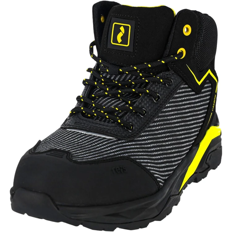 Trzewiki bezpieczne Reis CARBON S3S – Technologia METAL FREE i kompozytowa ochrona