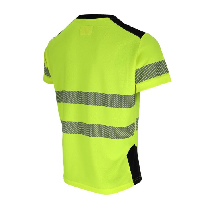 Koszulka T-shirt ostrzegawczy z siateczki LH-TSVIS – Maksymalna wentylacja i widoczność HI-VIS Leber &amp; Hollman
