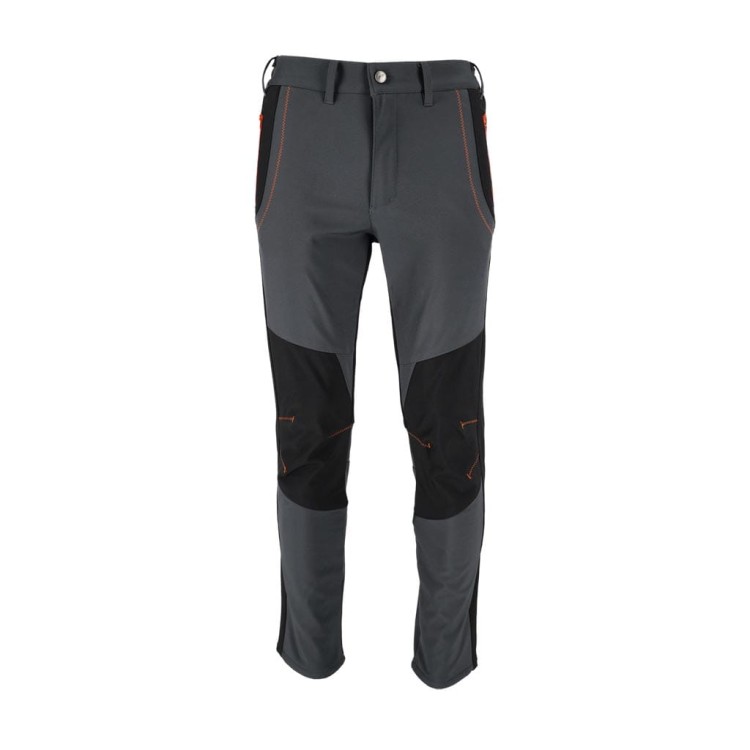 Męskie spodnie Softshell 4-Way Stretch – Ochrona przed wiatrem i fason SLIM Reis Slender