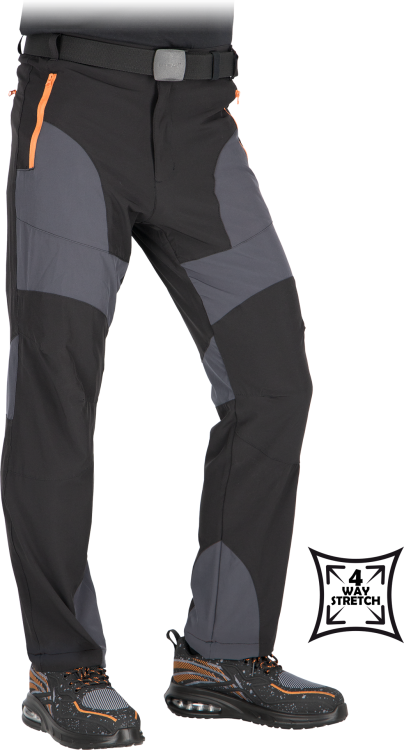 Ultralekkie spodnie robocze 4-Way Stretch – Elastyczność i komfort bez obciążenia Reis Ventura