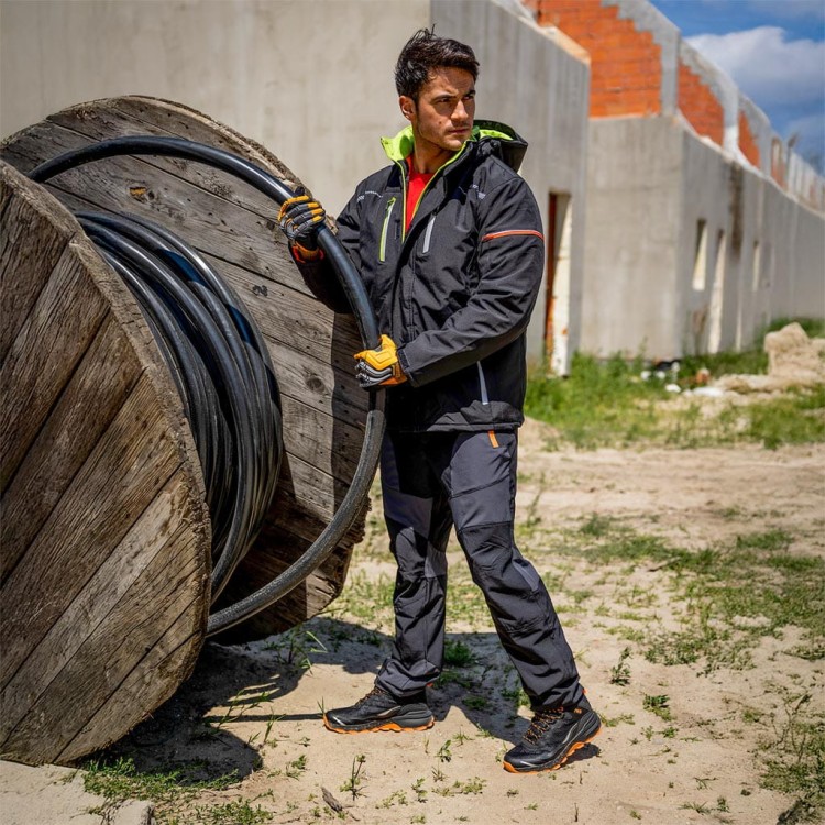 Ultralekkie spodnie robocze 4-Way Stretch – Elastyczność i komfort bez obciążenia Reis Ventura