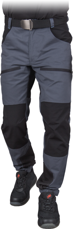 Spodnie robocze do pasa Reis HOBBER – Pancerny splot Canvas i elastyczność 4-way Stretch