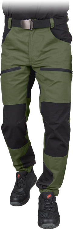 Spodnie robocze do pasa Reis HOBBER – Pancerny splot Canvas i elastyczność 4-way Stretch