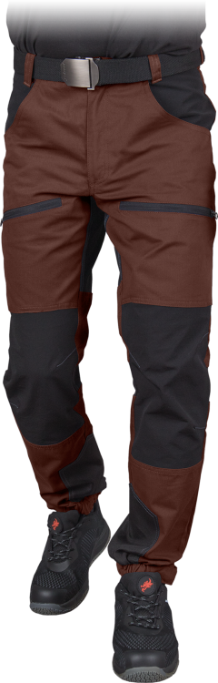 Spodnie robocze do pasa Reis HOBBER – Pancerny splot Canvas i elastyczność 4-way Stretch