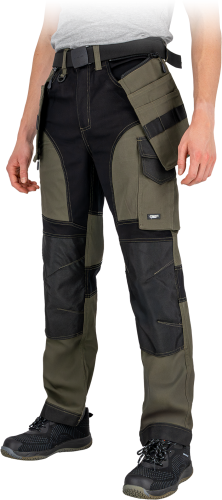 Spodnie robocze monterskie Reis TERRA – Bawełniany komfort i taktyczna wytrzymałość