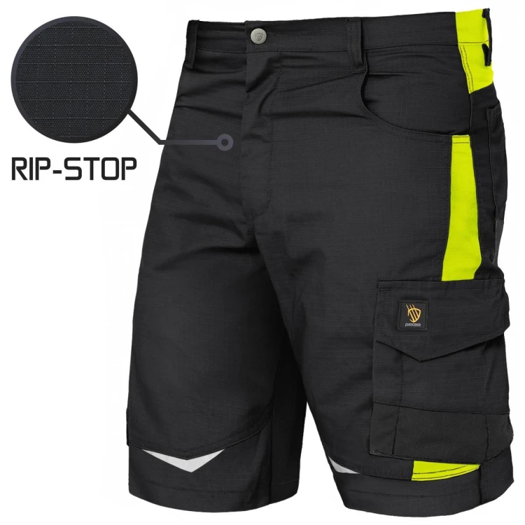 Krótkie Spodnie spodenki Robocze HELICON Rip-Stop – Wytrzymałe Szorty BHP