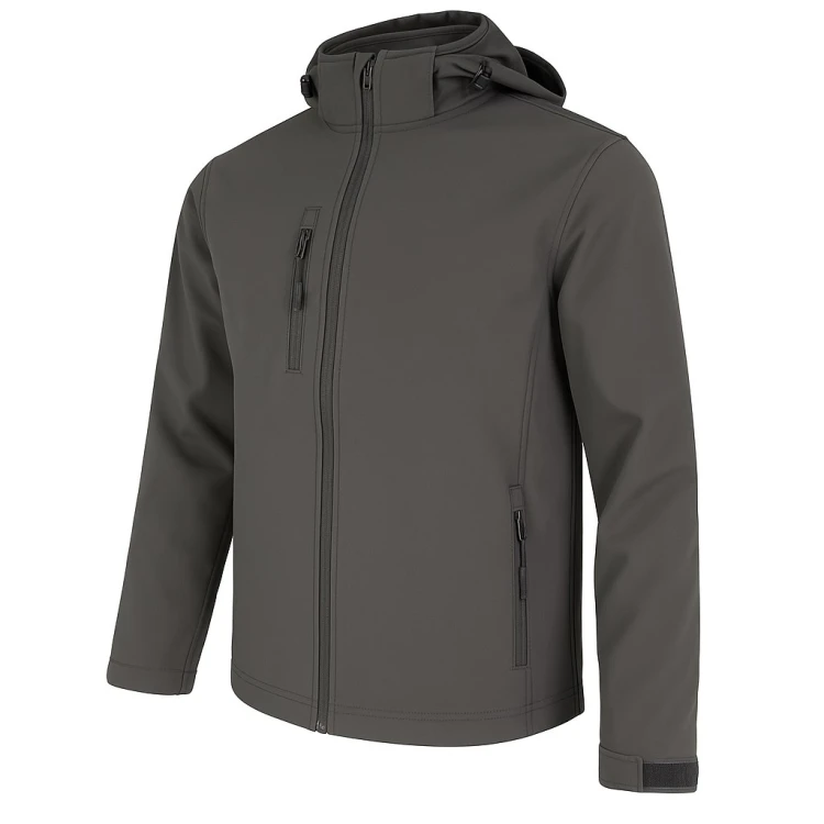 Męska Kurtka Softshell JHK Hood Moontex King – Wodoodporna z Odpinanym Kapturem