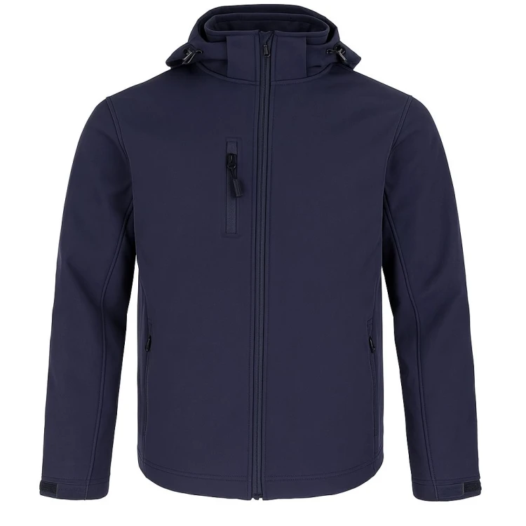 Męska Kurtka Softshell JHK Hood Moontex King – Wodoodporna z Odpinanym Kapturem