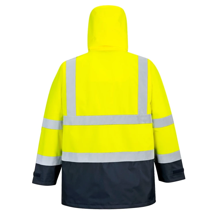 Męska Kurtka Ostrzegawcza 5 w 1 Portwest Executive S768 (300D Oxford PU, EN ISO 20471)