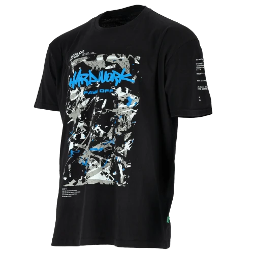 Męski T-shirt Roboczy Stalco BONO PAINTER (100% Bawełna 150 g/m²) – Z Wypukłym Nadrukiem PUFF