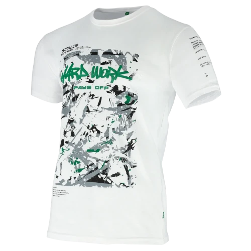 Męski T-shirt Roboczy Stalco BONO PAINTER (100% Bawełna 150 g/m²) – Z Wypukłym Nadrukiem PUFF